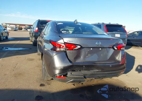 2020 Nissan Versa Sv Xtronic Cvt from USA, damaged, VIN 3N1CN8EV7LL801598